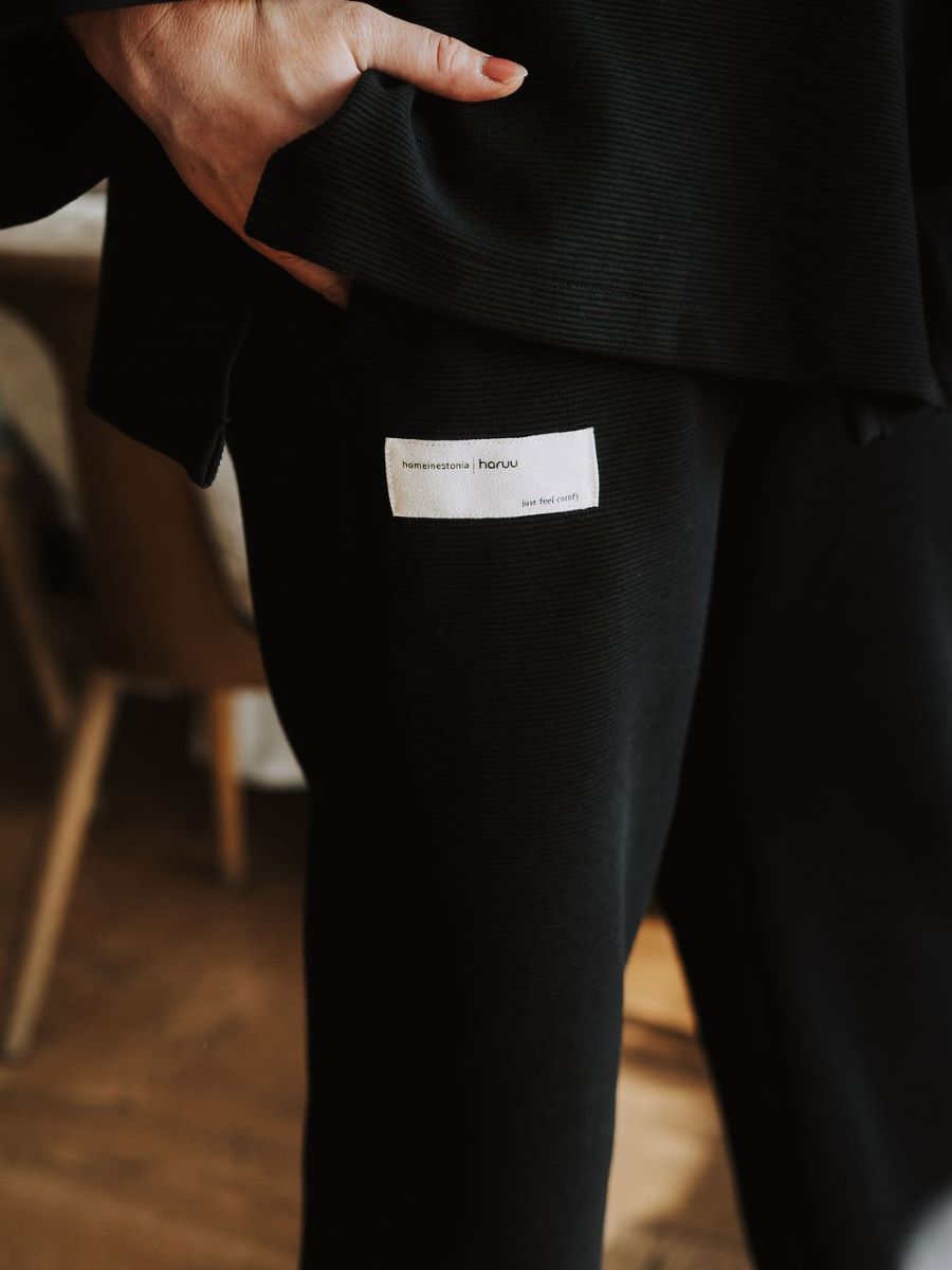 Merlin Miido, Haruu, mugavad püksid, puuvillased püksid, HomeInEstonia kollektsioon