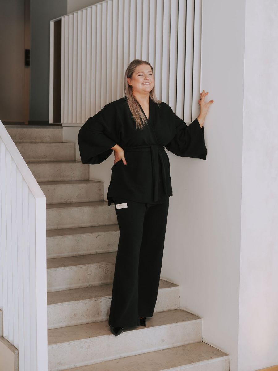 Merlin Miido, Haruu, kimono jakk, kimono, eesti disain, kimono kleit puuvillased tooted